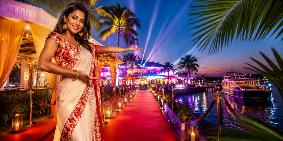 A user enjoying entertainment casino during Pohela Boishakh in Cumilla